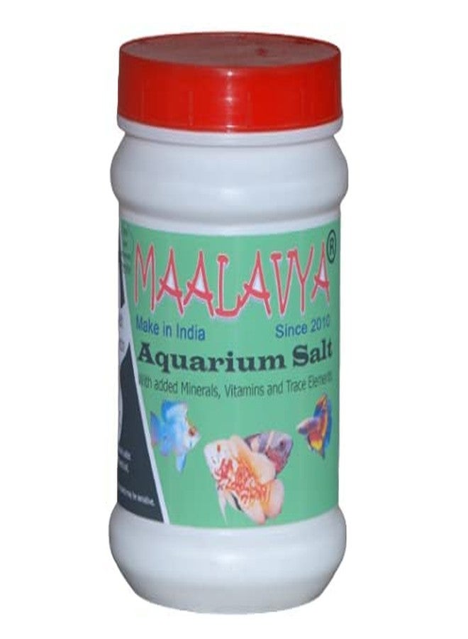 Maalavya 400 GM Aquarium Salt for Fish Tanks Added Minerals, Vitamins and Trace Elements (New Improved Formula) - Image 1